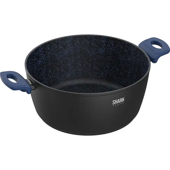 Panela Family Size 28cm Ichef Home Polishop Shark Series - Azul