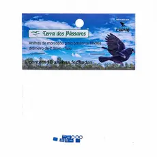 Anilhas Fechadas para Marcação 2.0 mm Tiziu 10un. Azul Escuro