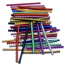 Anilhas Abertas Metálicas Marcação - 2.5 mm - 20 un