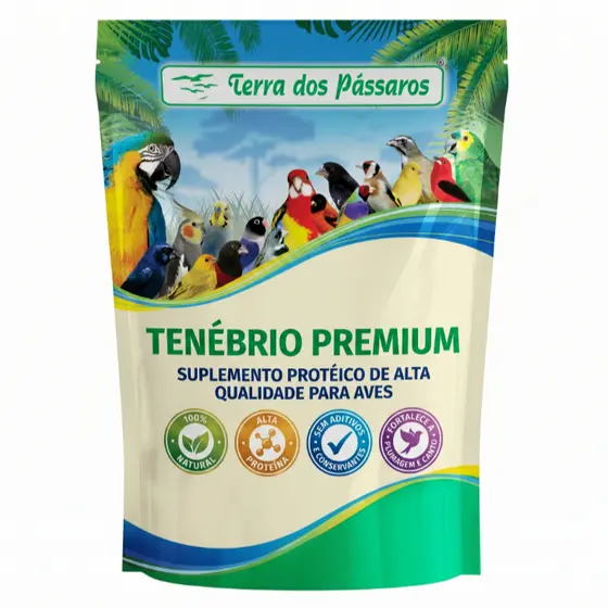 Proteína Natural Desidratada para Aves, Roedores e Peixes - 10g