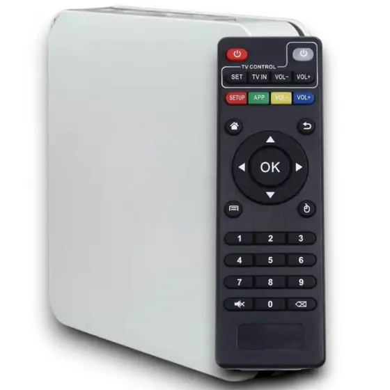 Controle receptor TV bx 4k tds- v - um zero