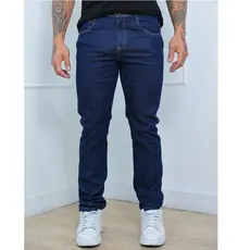 Calça Jeans Azul Escura Linha Premium tendência nova