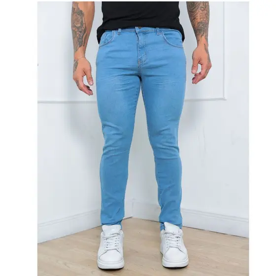 Calça Jeans Clara Masculina Linha Premium Nova