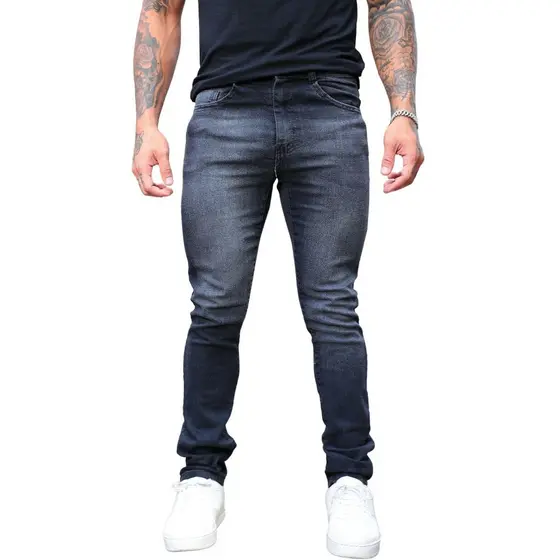 Calça Grafite jeans Masculina Slim linha premium C/Elastano