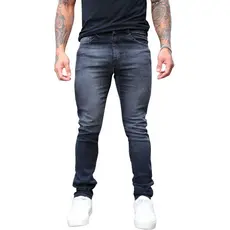 Calça Grafite jeans Masculina Slim linha premium C/Elastano