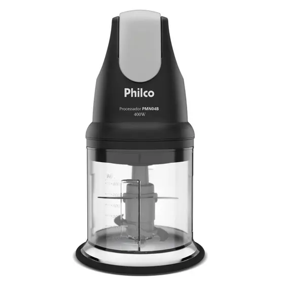 Processador Compacto Philco 400W 3 em 1 Preto PMN04B