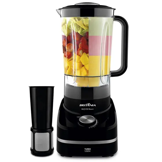 Liquidificador Britânia Revert Turbo BLQ1250P 1200W