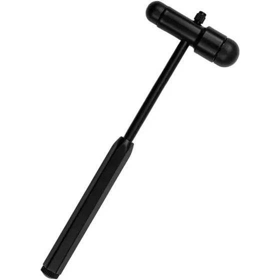 Personalizado - Martelo De Reflexo Neurológico BUCK – BLACK TOTAL - Personalize com seu nome