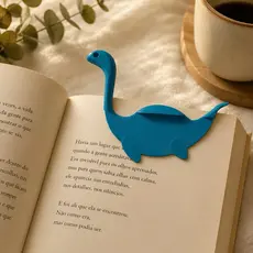 Marca páginas Marcador criativo do monstro do Lago Ness Pasta de página de leitura de pequeno dinossauro colorido