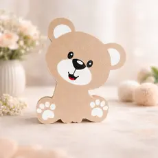 Ursinho Decorativo Infantil – Enfeite para Quarto de Bebê e Criança
