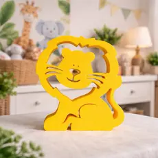Leão Decorativo Infantil | Decoração Quarto Bebê Tema Safari | Enfeite Infantil