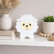 Ovelhinha Decorativa Infantil Minimalista – Decoração para Quarto de Bebê e Criança