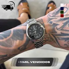 Relógio Masculino ORIMET Quartz Aço Inoxidável À prova d’água Elegante Social Cores Presente Pai