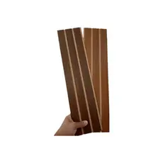 KIT COM 20 PAINEIS RIPADOS REVESTIMENTOS 45X11 AUTO COLANTE