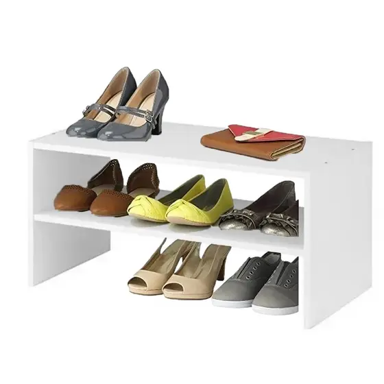 Sapateira Simples organizadora 100% MDF com 2 prateleiras
