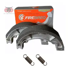Patins Lona De Freio 0,75 + Molinhas Titan 125 Titan 150 Titan 160 Tras Firebreq
