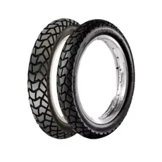Par Pneu Para Moto Trail Viper 110/90-17 Traseiro e 90/90-19 Dianteiro Maggion Para Uso Com Câmara