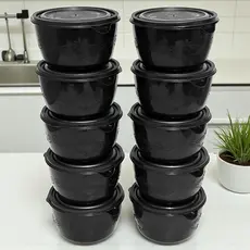 Bowl Hermético 1 Litro com Tampa – Ideal para Alimentos, Cozinha e Organização