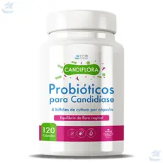 Probioticos Antifungo Candidiase 120 Caps CandiFlora