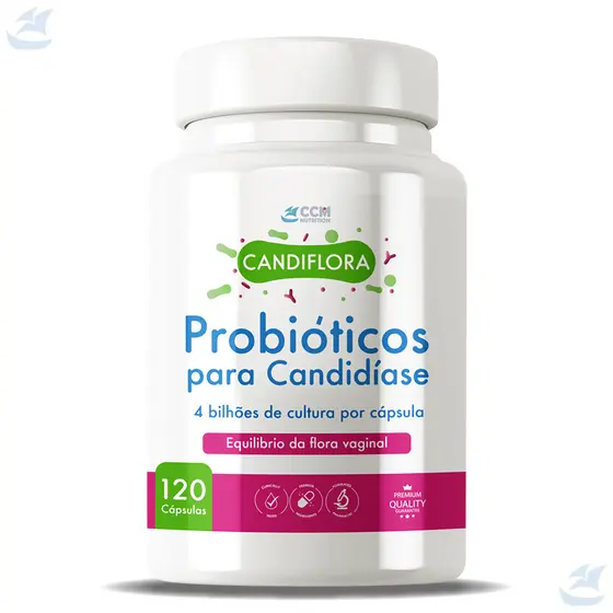 CANDIFLORA 120 CAPS BEM ESTAR CANDIDA CANDIDIASE PREVENÇÃO