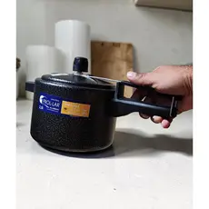 Panela de Pressão 2,5 Litros Craqueada Cor Preta