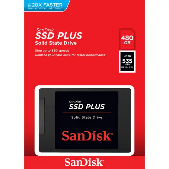 Hd Ssd 480GB Sandisk SD240GB 2.5'' SATA III 6Gb/s