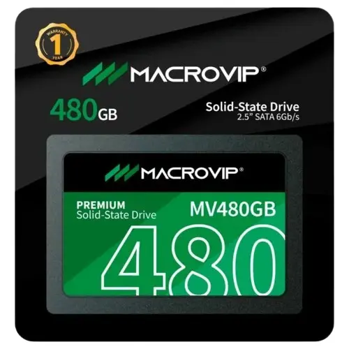 Hd Ssd 480GB Macrovip MV480GB 2.5'' SATA III 6Gb/s