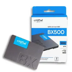 Hd Ssd 500GB Crucial BX500 2.5'' SATA III 6Gb/s CT500BX500SSD1