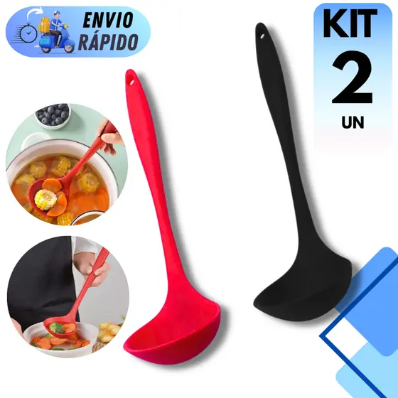 KIT 2 CONCHAS DE SILICONE PEQUENA 21CM PARA MOLHO MINI FEIJÃO CALDOS SERVIR BUFFET RESISTENTE
