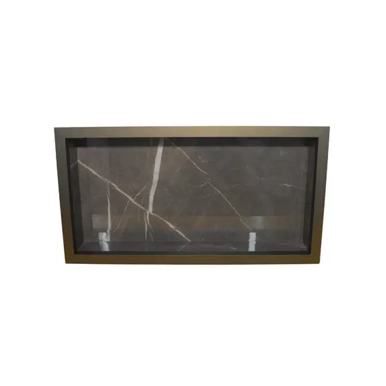 Nicho Porcelanato Banheiro Bronze Lançamento Envio Imediato 60x30x10 Achadinho
