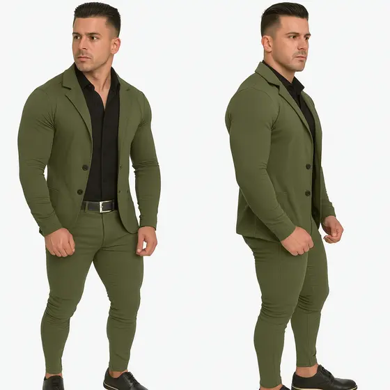 Conjunto Alfaiataria Slim 2pc's