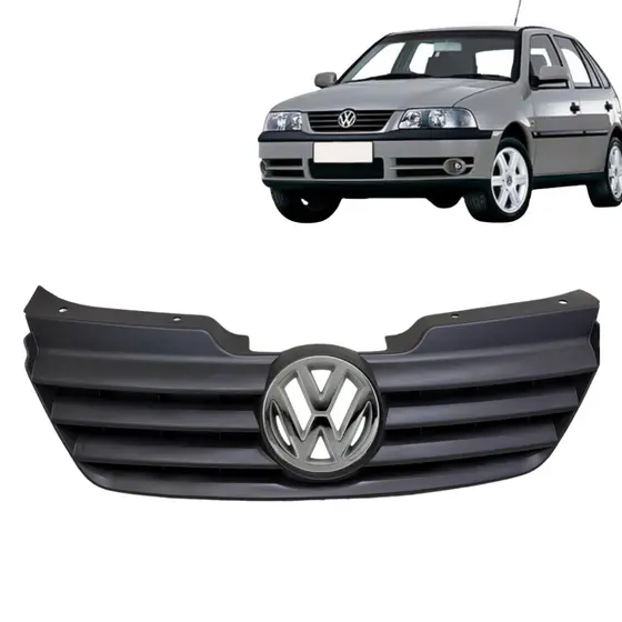 Grade Central Parachoque Gol G3 Fase 2 2003 a 2005 Preta