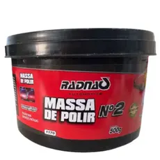 Massa Polir N2 Extra Fina Radnaq Elimina Riscos 500g