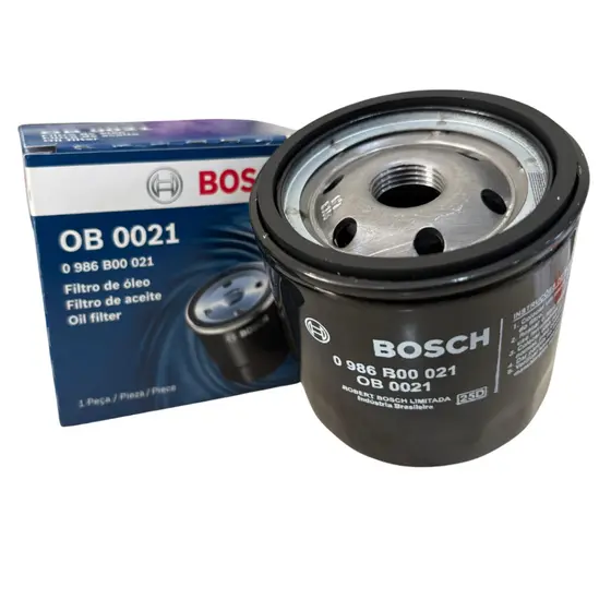Filtro Óleo Linha GM Corsa Celta Vectra Kadett Astra Meriva S10 Cobalt Chevrolet Bosch 0986B00021
