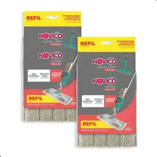Kit Refil Mop Spray/Spray Slim Noviça 2 Unidades