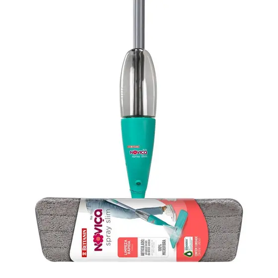 Mop Spray Slim de Microfibra com Cabo Noviça Bettanin