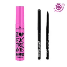Kit Máscara I love Extreme + Lápis de Longa duração essence