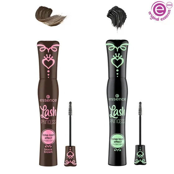 KIT Dupla Lash Princess preta e marrom essence