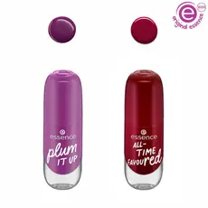 Kit 2 Esmaltes de unhas com efeito gel essence - Diversos