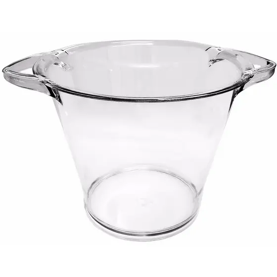 Balde De Gelo Acrílico 5lts Balde Bebidas Gelo Combo - Liso (Sem Gravar)