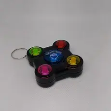 Chaveiro Jogo de Memória Educacional Eletrônico com Som e Luz para Crianças e Adultos Brinquedo