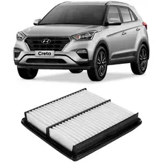 Filtro Ar Hyundai Creta 1.6 16v 2017 A 2022 Wega Jfa-0h40