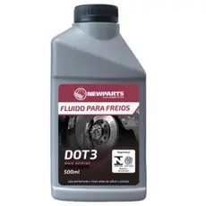 Fluído Óleo Freio New Parts DOT 3 500ml Original 1 Unidade