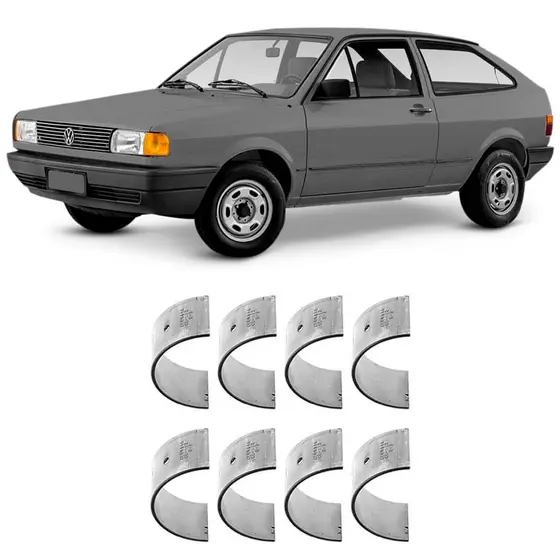 Bronzina Casquilho Biela 0.25 Gol G1 G2 G3 Parati 90 a 96 Metal Leve SBB223