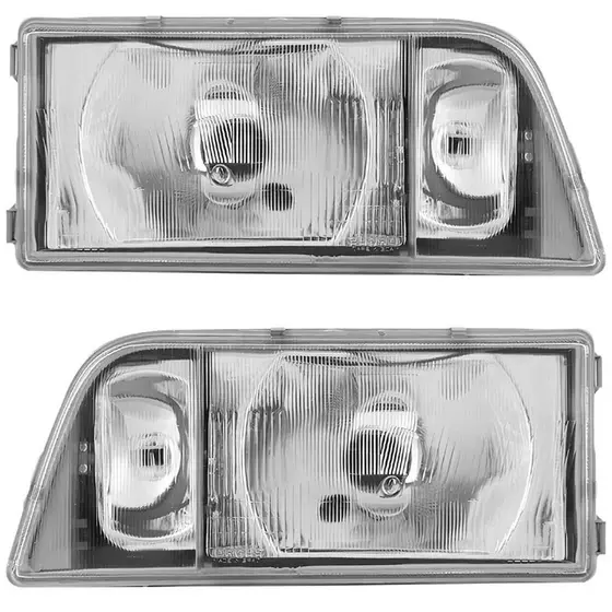 Par Farol GM D20 93 a 96 Foco Simples Com Auxiliar Milha
