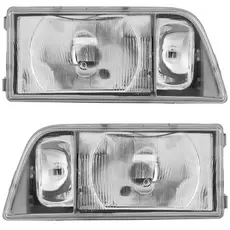 Par Farol GM D20 93 a 96 Foco Simples Com Auxiliar Milha