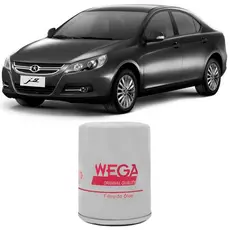 Filtro Óleo Jac J5 1.5 2012 A 2016 Wega