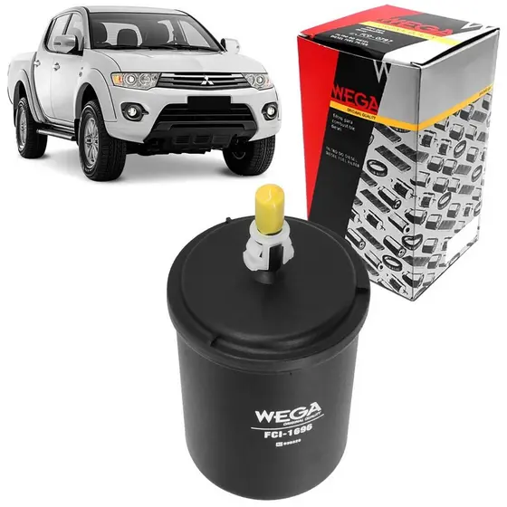 Filtro Combustivel L200 Triton 2.4 3.5 2011 A 2016 Wega