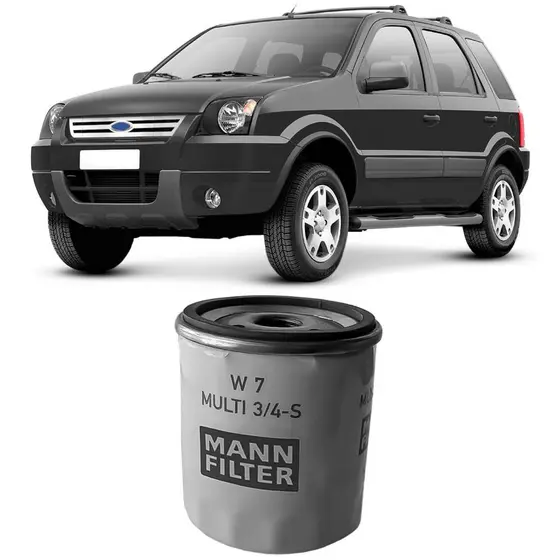 Filtro Óleo Ford Courier Ecosport Ranger 97-2012 Mann-filter