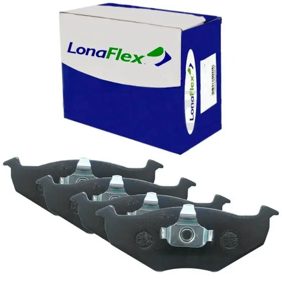 Kit Pastilha Freio Diant Bosch P367na Lonaflex Golf 94 A 98